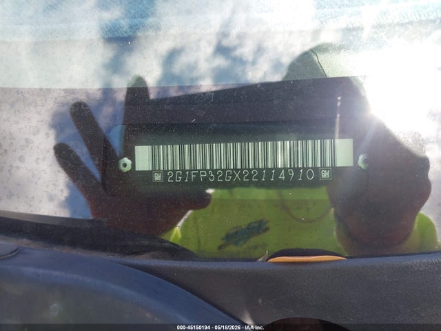 45150194 :رقم المزاد ، 2G1FP32GX22114910 vin ، 2002 Chevrolet Camaro Z28 مزاد بيع