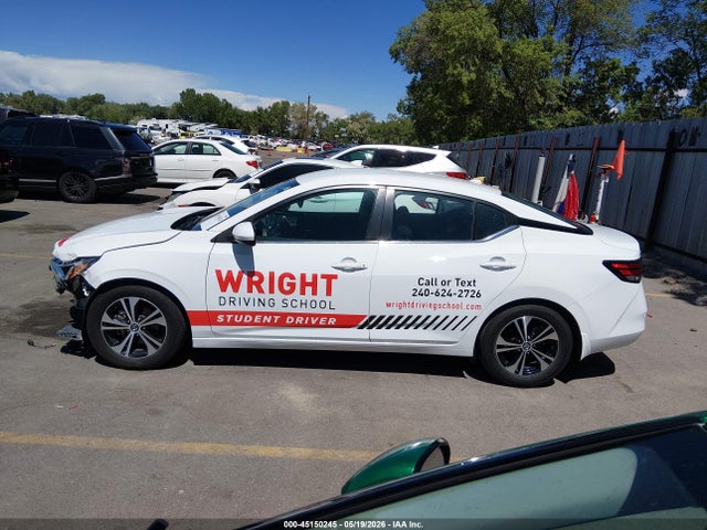 3N1AB8CV1NY243367 Nissan Sentra Sv Xtronic Cvt