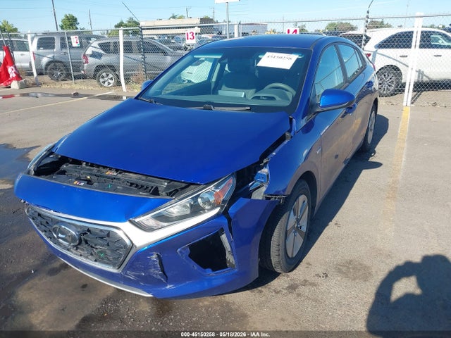 45150258 :رقم المزاد ، KMHC65LC1LU228807 vin ، 2020 Hyundai Ioniq Hybrid Blue مزاد بيع