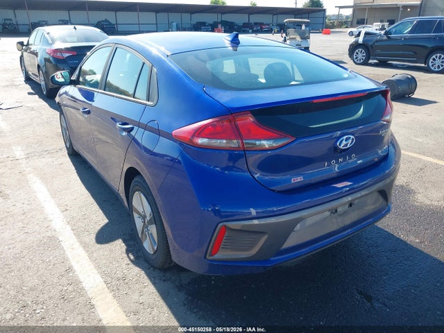 45150258 :رقم المزاد ، KMHC65LC1LU228807 vin ، 2020 Hyundai Ioniq Hybrid Blue مزاد بيع