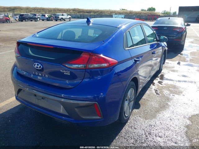 45150258 :رقم المزاد ، KMHC65LC1LU228807 vin ، 2020 Hyundai Ioniq Hybrid Blue مزاد بيع