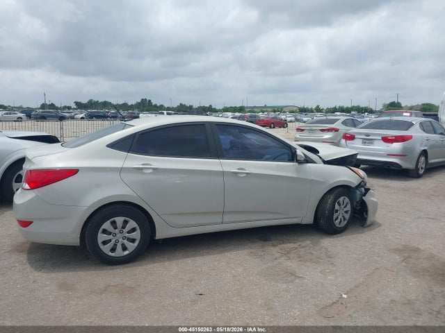 Auction sale of the 2016 Hyundai Accent Se, vin: KMHCT4AE5GU969958, lot number: 45150263