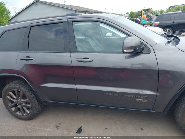 45150269 :رقم المزاد ، 1C4RJFBG2GC405514 vin ، 2016 Jeep Grand Cherokee Limited 75th Anniversary مزاد بيع