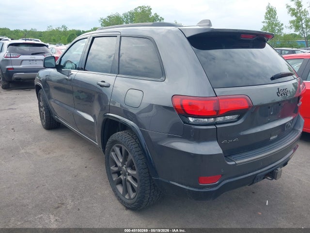 45150269 :رقم المزاد ، 1C4RJFBG2GC405514 vin ، 2016 Jeep Grand Cherokee Limited 75th Anniversary مزاد بيع