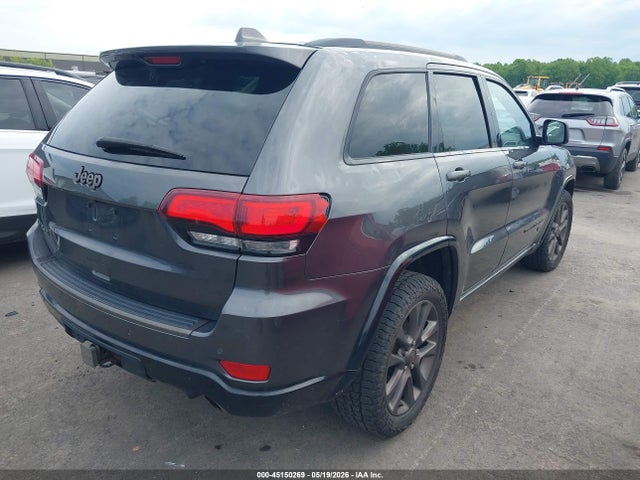 45150269 :رقم المزاد ، 1C4RJFBG2GC405514 vin ، 2016 Jeep Grand Cherokee Limited 75th Anniversary مزاد بيع