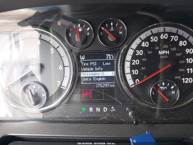 Aukcja sprzedaży 2011 Ram Ram 1500 Laramie, vin: 1D7RV1GT2BS705992, numer aukcji: 45150308