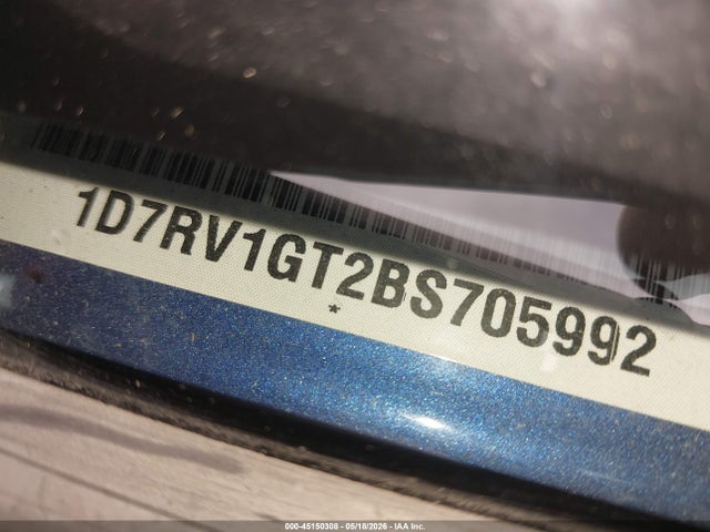 Aukcja sprzedaży 2011 Ram Ram 1500 Laramie, vin: 1D7RV1GT2BS705992, numer aukcji: 45150308