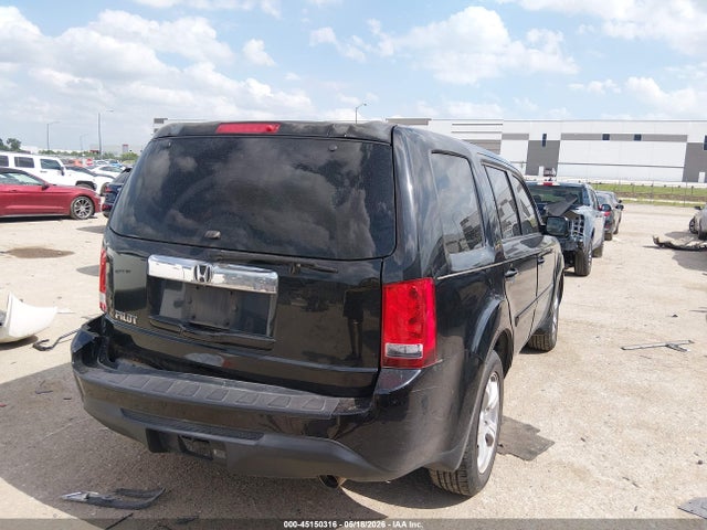 Aukcja sprzedaży 2012 Honda Pilot Ex-l, vin: 5FNYF3H50CB003716, numer aukcji: 45150316
