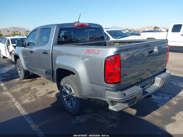 45150387 :رقم المزاد ، 1GCGTDEN0N1108993 vin ، 2022 Chevrolet Colorado 4wd  Short Box Z71 مزاد بيع
