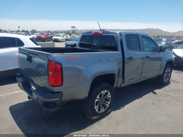 45150387 :رقم المزاد ، 1GCGTDEN0N1108993 vin ، 2022 Chevrolet Colorado 4wd  Short Box Z71 مزاد بيع