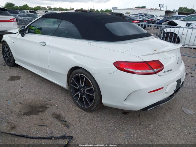 2018 Mercedes-benz Amg C 43 4matic მანქანა იყიდება აუქციონზე, vin: WDDWK6EB1JF689164, აუქციონის ნომერი: 45150419