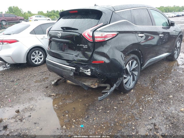 Aukcja sprzedaży 2015 Nissan Murano Platinum, vin: 5N1AZ2MH9FN264749, numer aukcji: 45150444