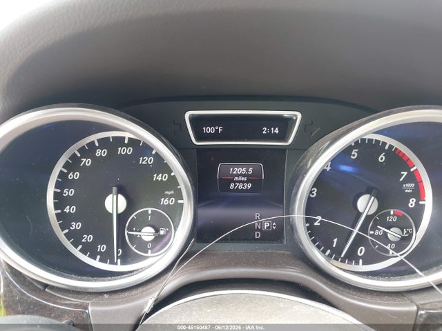 Продажа на аукционе авто 2014 Mercedes-benz Ml 350, vin: 4JGDA5JB2EA361481, номер лота: 45150487