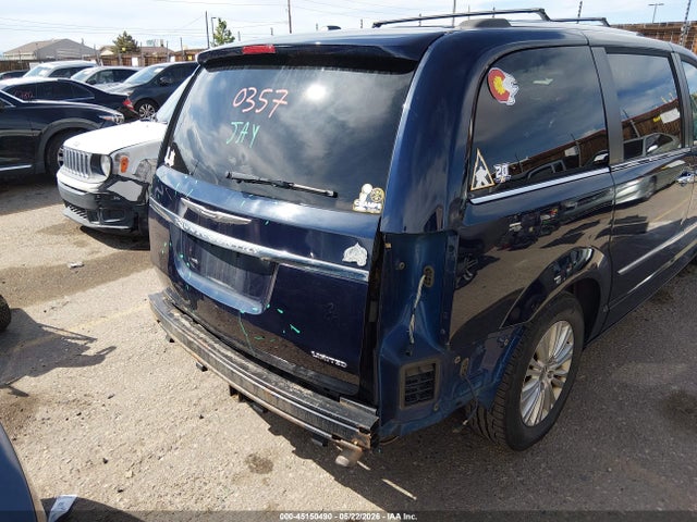 Продаж на аукціоні авто 2012 Chrysler Town & Country Limited, vin: 2C4RC1GG4CR345727, номер лоту: 45150490