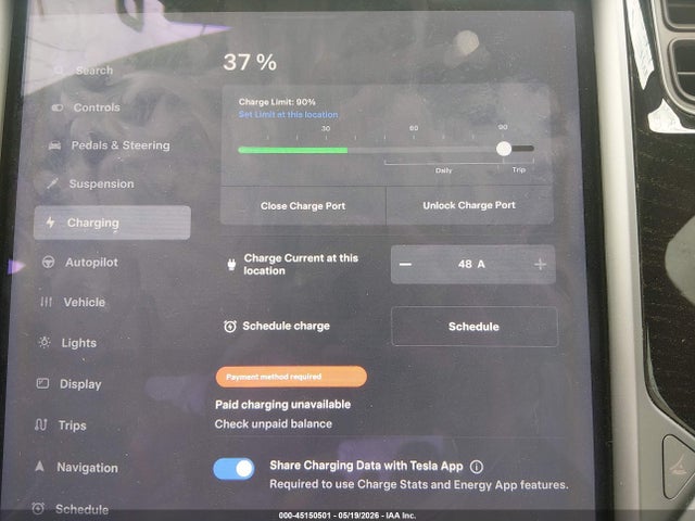 Продажа на аукционе авто 2018 Tesla Model S 100d/75d/p100d, vin: 5YJSA1E2XJF261323, номер лота: 45150501