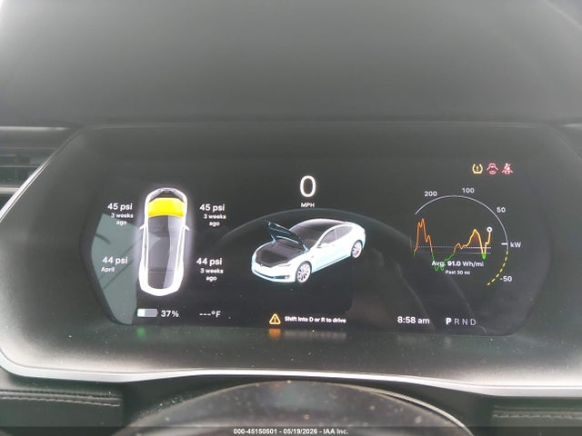 Продажа на аукционе авто 2018 Tesla Model S 100d/75d/p100d, vin: 5YJSA1E2XJF261323, номер лота: 45150501