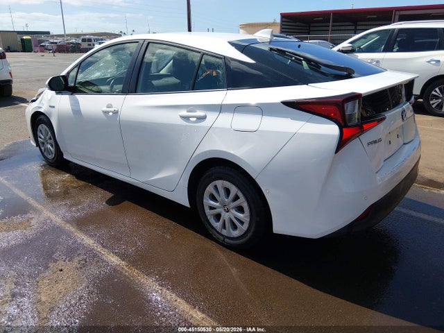 Продаж на аукціоні авто 2020 Toyota Prius Le, vin: JTDKARFUXL3125272, номер лоту: 45150530
