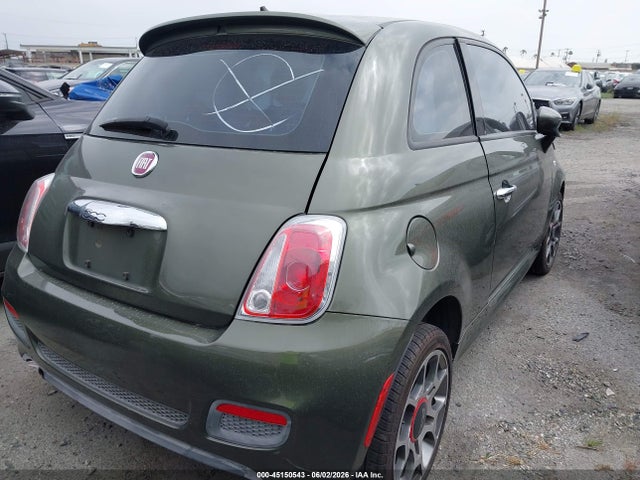 Aukcja sprzedaży 2015 Fiat 500 Sport, vin: 3C3CFFBR1FT545604, numer aukcji: 45150543
