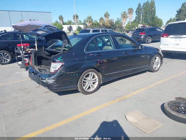 45150564 :رقم المزاد ، WDDGF4HB4CA612765 vin ، 2012 Mercedes-benz C 250 Sport مزاد بيع
