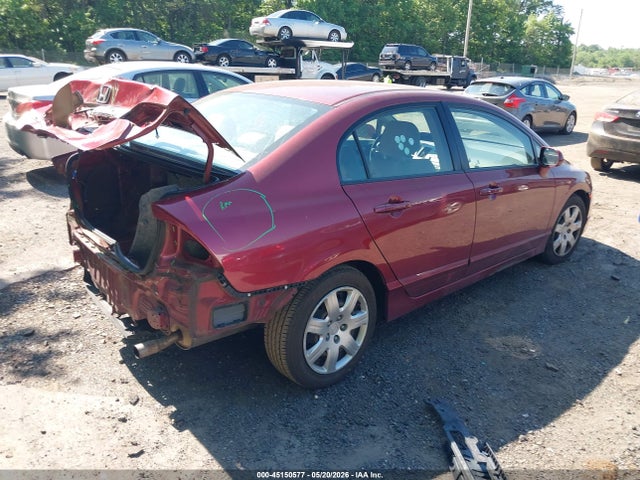 Продажа на аукционе авто 2010 Honda Civic Lx, vin: 2HGFA1F52AH576283, номер лота: 45150577