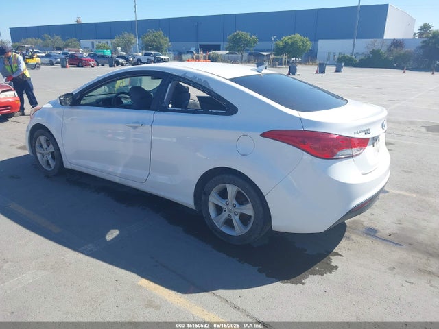 2013 Hyundai Elantra Gs მანქანა იყიდება აუქციონზე, vin: KMHDH6AE7DU000319, აუქციონის ნომერი: 45150592