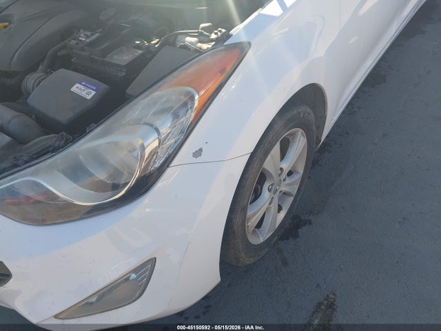 2013 Hyundai Elantra Gs მანქანა იყიდება აუქციონზე, vin: KMHDH6AE7DU000319, აუქციონის ნომერი: 45150592
