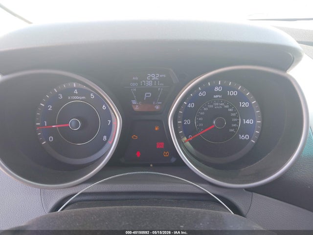2013 Hyundai Elantra Gs მანქანა იყიდება აუქციონზე, vin: KMHDH6AE7DU000319, აუქციონის ნომერი: 45150592