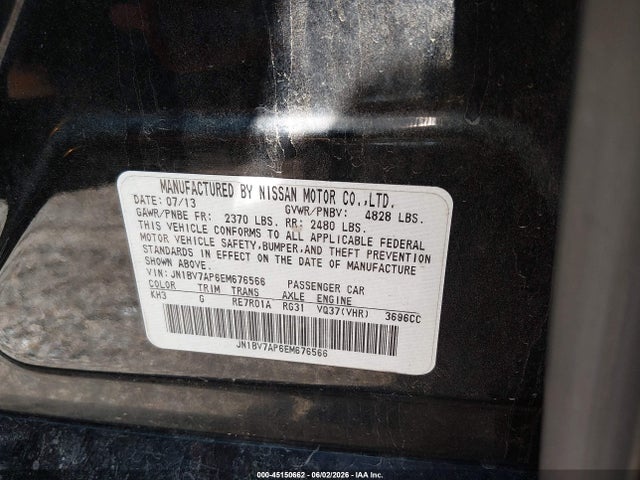 JN1BV7AP6EM676566 Infiniti Q50 Premium