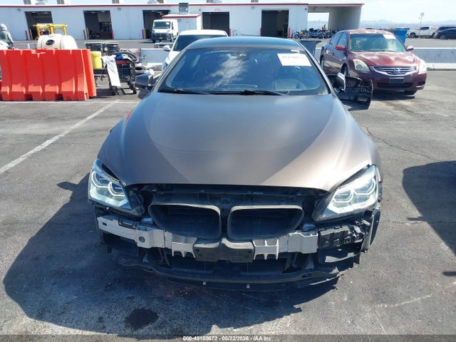 45150672 :رقم المزاد ، WBA6B2C54FGB99027 vin ، 2015 Bmw 650i Gran Coupe مزاد بيع