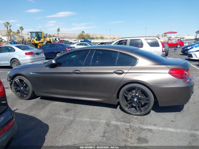 45150672 :رقم المزاد ، WBA6B2C54FGB99027 vin ، 2015 Bmw 650i Gran Coupe مزاد بيع