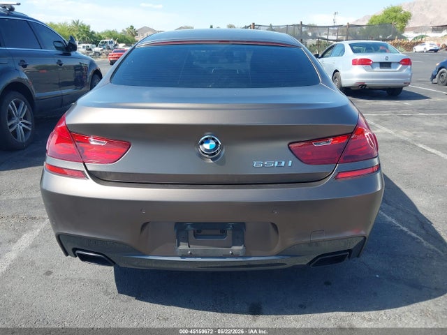 45150672 :رقم المزاد ، WBA6B2C54FGB99027 vin ، 2015 Bmw 650i Gran Coupe مزاد بيع