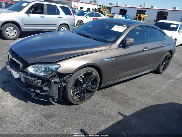 45150672 :رقم المزاد ، WBA6B2C54FGB99027 vin ، 2015 Bmw 650i Gran Coupe مزاد بيع