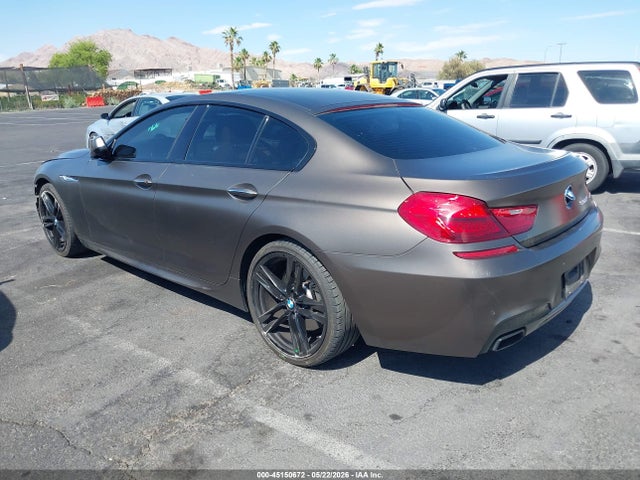 45150672 :رقم المزاد ، WBA6B2C54FGB99027 vin ، 2015 Bmw 650i Gran Coupe مزاد بيع