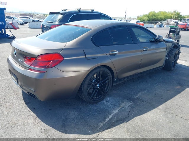 45150672 :رقم المزاد ، WBA6B2C54FGB99027 vin ، 2015 Bmw 650i Gran Coupe مزاد بيع