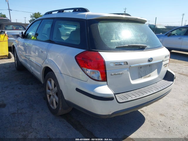 2008 Subaru Outback 2.5i Limited/2.5i Limited L.l. Bean Edition მანქანა იყიდება აუქციონზე, vin: 4S4BP62CX87316938, აუქციონის ნომერი: 45150690