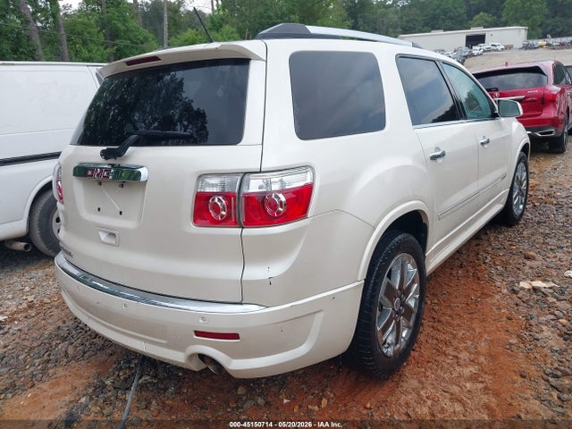 Aukcja sprzedaży 2012 Gmc Acadia Denali, vin: 1GKKRTED1CJ388340, numer aukcji: 45150714