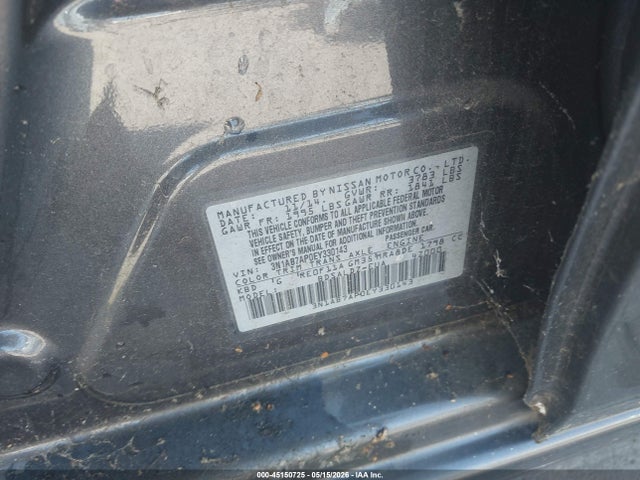 Nissan SENTRA SV 2014 3N1AB7AP0EY330143 Image 9