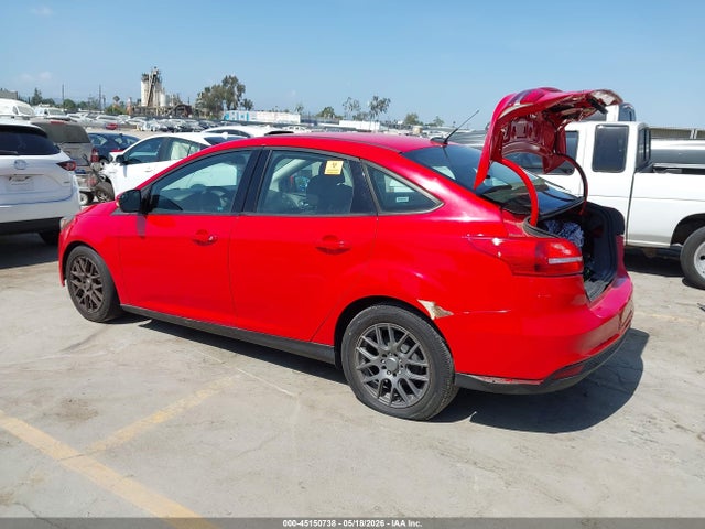 2016 Ford Focus Se მანქანა იყიდება აუქციონზე, vin: 1FADP3F24GL272587, აუქციონის ნომერი: 45150738