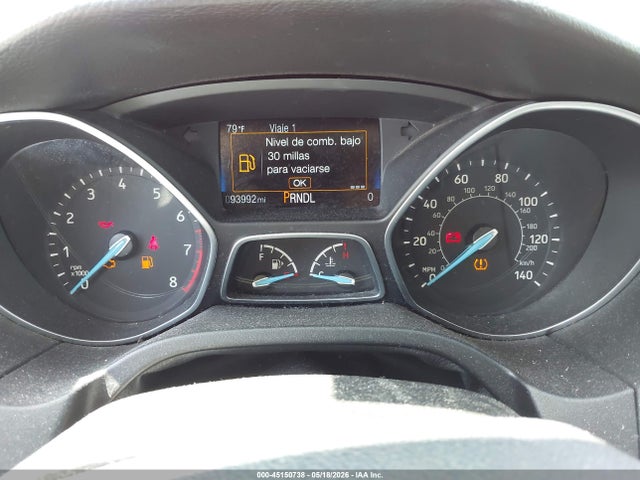 2016 Ford Focus Se მანქანა იყიდება აუქციონზე, vin: 1FADP3F24GL272587, აუქციონის ნომერი: 45150738