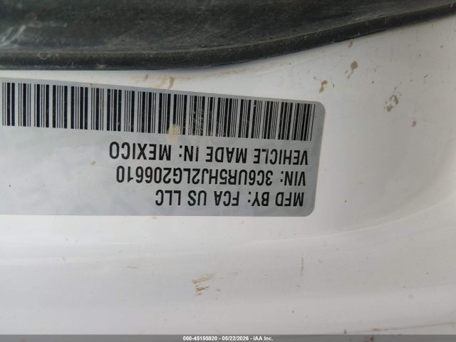 Aukcja sprzedaży 2020 Ram 2500 Tradesman  4x4 8' Box, vin: 3C6UR5HJ2LG206610, numer aukcji: 45150820