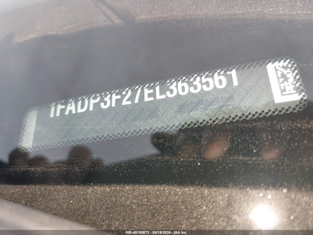 Ford FOCUS SE 2014 1FADP3F27EL363561 Image 9