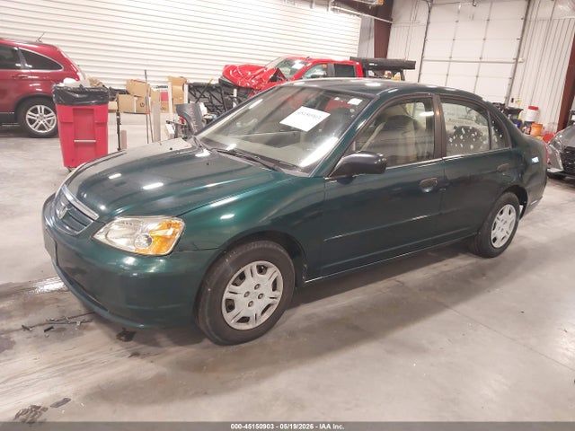 Aukcja sprzedaży 2001 Honda Civic Lx, vin: JHMES16541S008969, numer aukcji: 45150903