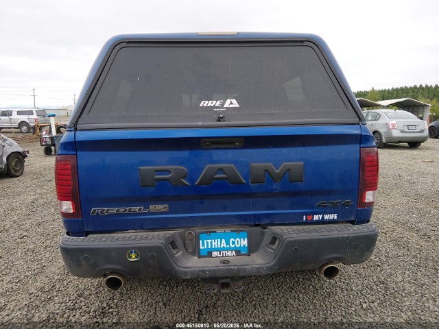 45150910 :رقم المزاد ، 1C6RR7YT9JS178877 vin ، 2018 Ram 1500 Rebel  4x4 5'7 Box مزاد بيع