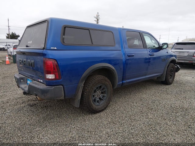 45150910 :رقم المزاد ، 1C6RR7YT9JS178877 vin ، 2018 Ram 1500 Rebel  4x4 5'7 Box مزاد بيع