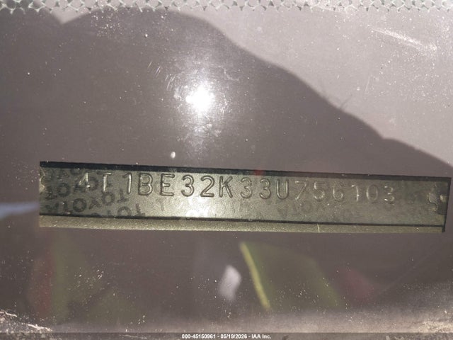 2003 Toyota Camry Se მანქანა იყიდება აუქციონზე, vin: 4T1BE32K33U756103, აუქციონის ნომერი: 45150961
