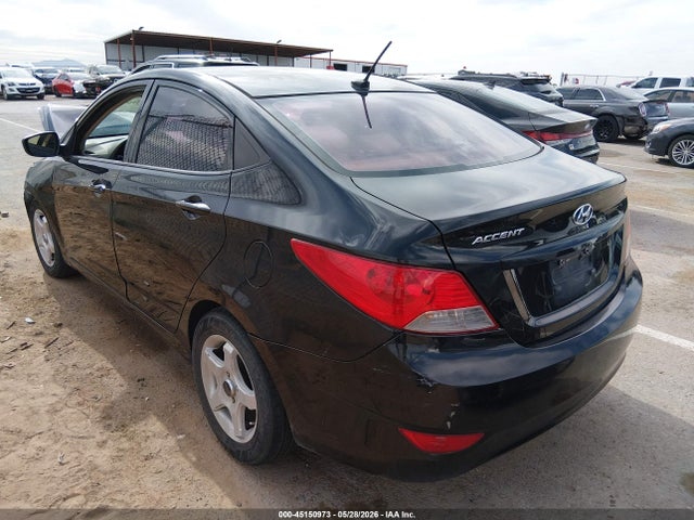 45150973 :رقم المزاد ، KMHCT4AE0CU158711 vin ، 2012 Hyundai Accent Gls مزاد بيع