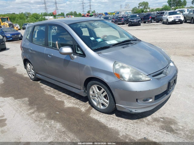 45150999 :رقم المزاد ، JHMGD38677S059315 vin ، 2007 Honda Fit Sport مزاد بيع