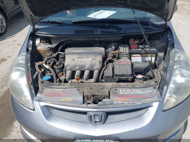 45150999 :رقم المزاد ، JHMGD38677S059315 vin ، 2007 Honda Fit Sport مزاد بيع