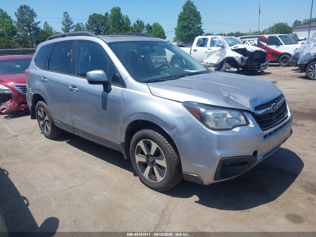 2018 Subaru Forester 2.5i Premium მანქანა იყიდება აუქციონზე, vin: JF2SJAEC2JH517075, აუქციონის ნომერი: 45151011