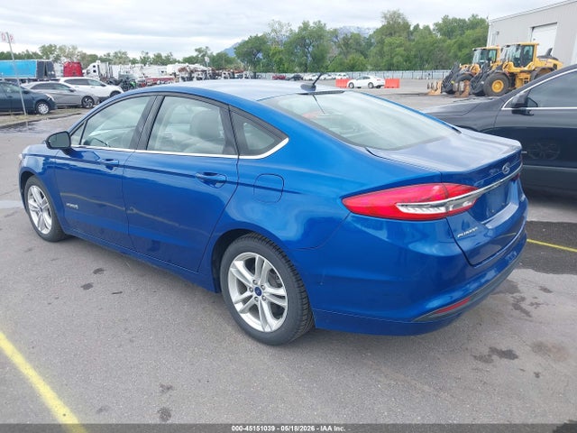 Продаж на аукціоні авто 2018 Ford Fusion Hybrid S, vin: 3FA6P0UU7JR209441, номер лоту: 45151039